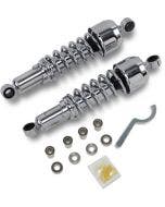 Drag Premium Chrome 12.5" Rear Spring Shock Absorbers Harley XL FXR 86-03