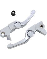 PSR 12-01662-20 Chrome Anthem Shorty Lever Set Pair Harley Trike 17-18