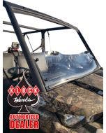 Klock Werks UTV Clear Flare Windshield 16-19 Can-Am Defender KW05-01-0482-C