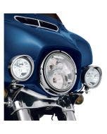 Show Chrome LED 3.5" Chrome Driving Passing Light Kits for Harley FLH/T 93-17