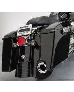 Hogworkz Color Choice 2-Into-1 4" Stretched Saddlebags & Lids Harley '94-'13 FLH