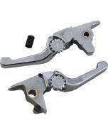 PSR 12-01663-20 Chrome Anthem Shorty Lever Set Pair Harley FLSS FLSTFBS 2017
