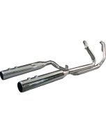 Khrome Werks 2-into-2 Dominator Exhaust 4-1|2" Muffler for 09-16 Harley FLH|T