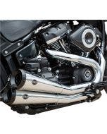 S&S Cycles 550-0816A Chrome Grand National 2-2 Full Exhaust Softail M8 18-Up