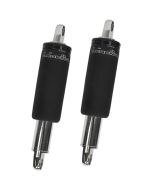 Legend All New Chrome Aero FL Air Ride Shocks Suspension for Harley FLH/T 00-16