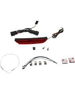 Custom Dynamics CD-LR-05-R Luggage Rack Red LED Light Bar 14-19 Harley Touring