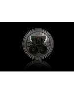 Custom Dynamics Black Tru-Beam 7" Headlight Headlamp for Harley Touring FLH/T