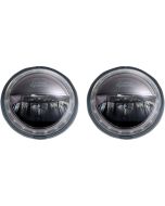 Custom Dynamics CDTB-45-IH-B Black Tru-Beam 4.5" LED Passing Lamps 15-19 Indian