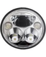 Custom Dynamics CDTB-7-I-C Chrome Tru-Beam 7" LED Headlight 15-19 Indian 