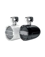 Hertz Marine HTX 8 M-CL-W White Tower Coaxial Clamp Speaker 8" Boat UTV Jeep