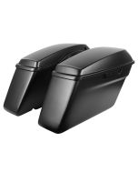 Hogworkz OEM Length Saddlebags w/ Lids Harley '14-'19 FLH - Denim Black