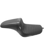Le Pera Kickflip Pleated W/Gripp Tape 2- Up Seat 4 Harley 10-22 XL Models