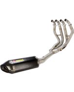 Akrapovic S-S13R2-RC Full System Race Exhaust Steel Carbon Fiber 08-17 Hayabusa