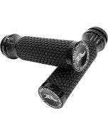 Kens Factory KFG-02 Black Next Level Grips Type 2 Harley TBW Touring & Softail
