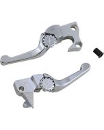 PSR 12-01653-20 Chrome Anthem Shorty Lever Set Pair Harley Sportster XL 04-13