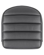 Saddlemen Step Up Sissy Pad Gavestone Tuck and Roll Black 6.5 x 6.5 Universal