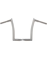 Fat Baggers Chrome 14" EZ Install Pointed Handlebar Package Harley FLS 08-Up