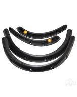 Golf Cart Fender Flare Set with Running Lights for E-Z-Go RXV 08-15 Ez-go Ezgo