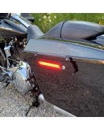 Custom Dynamics Red Lens LED Saddlebag Latch Lightz Harley FLTR/U 10-13