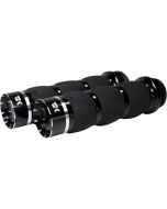 Khrome Werks Air Cushion Grips for Harley & Custom Motorcycles w/ 1" Bars
