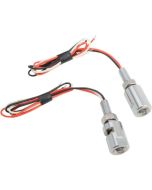 Kuryakyn 9398 LED License Plate Light w/ Red Accent Light Universal 12v