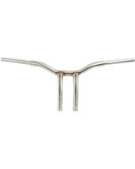 LA Choppers Kage Fighter 10" One Piece Handlebar Bent Riser Harley 57-20