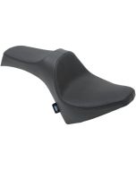 Drag Specialties Black Predator 3 Smooth 2-Up Seat Saddle 15-19 Indian Scout