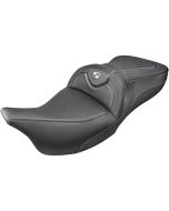 Saddlemen Carbon Fiber Road Sofa Two Up Seat Harley FLHT FLHT FLT 08-23