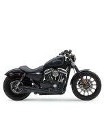 Cobra 6472B Black 4" El Diablo 2-Into-1 Exhaust System 07-13 Harley Sportster XL