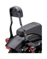 Cobra USA 602-2046B Square Black 14" Detachable Backrest Kit 2018 Harley Softail