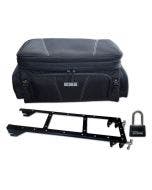 Rickrak Quick Attach Rack & Top Dekk Ii Combo Kit Fits Harley Air Wing Tour Pak