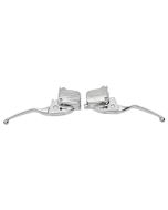 Drag 0610-1952 Chrome Brake & Hydraulic Clutch Control Kit 17-18 Harley Touring