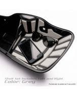 Hardstreet Ryt-There Saddle Bag Shelf Set Gray Harley Touring FLH FLT 05-13