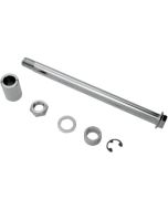 Drag Specialties Chrome Rear Axle Kit Harley Softail FX FL 08-17 0214-0854