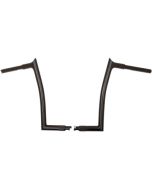 Fat Baggers Black 14" EZ Install Pointed Handlebar Package Harley FLS 08-Up