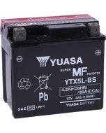 Yuasa YTX5L-BS High Performance AGM Maintenance-Free Battery ATV Motorcycle