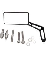 Pro One 102471AB Weekend Warrior Billet Aluminum Right Rectangular Mirror Harley