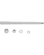 Drag Specialties Chrome Front Axle Kit Harley Dyna Electra Glide FXD FLH DS-223030
