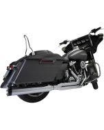 Khrome Werks 4.5" Outlaw 2-1 Exhaust System Harley Touring M8 17+ No Tip