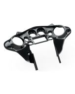 Metra 95-HDIF Black Double DIN Radio Batwing Fairing Install Kit Harley 98-13