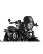Custom Acces Free Spirit Semi-Fairing Matte Black Harley Sportster XL 883N 09-Up