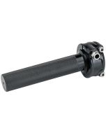Biltwell 6601-201-78 Black Aluminum Whiskey Throttle - 7/8" Bars - Single Cable