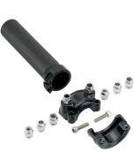 Biltwell 6602-201-01 Black Aluminum Whiskey Throttle for 1" Bars With Dual Cable