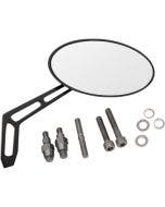 Pro One 102321AB Weekend Warrior Billet Aluminum Right Oval Mirror Harley