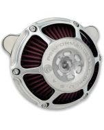 Performance Machine Max HP Air Cleaner Chrome Harley Milwaukee Eight 17-Up