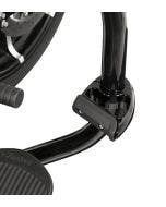 Ciro 60420 1 1/4" Engine Guard Bar Toe Rest Foot Peg Black Universal