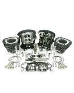 Zipper’s Muscle 124″ Head & Cylinder Kit for Harley 107" Milwaukee Eight 17-Up