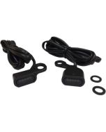 Drag 2040-2131 Black Smoke Lens LED Handlebar Marker Lights 09-17 Harley FL VROD 2040-2129 20402129