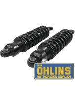 Ohlins IN525 Rear Shocks STX36 Blackline 293mm Spring 15-19 Indian Scout