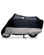 DOWCO Guardian Weatherall Plus Black X-Large Motorcycle Cover for Harley Touring